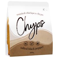 Chyps Roasted Chickpeas - Salted Black Pepper